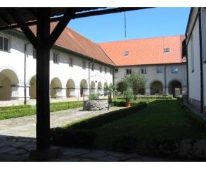 Cerkev in Frančiškanski samostan Nazarje  Kirche und Franziskanerkloster Nazarje  Church and Franciscan Monastery Nazarje